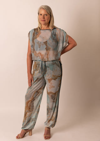 Mesh Drawcord Joggers