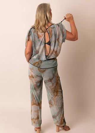 Mesh Drawcord Joggers