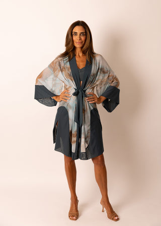 Mesh Kimono