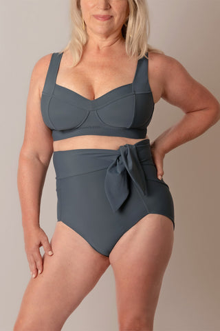 The Swim Bra - Blue Stone